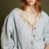 Cardigan Meisie gris perla M10K11LG01 e1665039951683