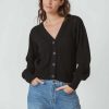 Cardigan punto garine algodon organico skfk negro wsw00550 g7 ofb scaled e1665597719365
