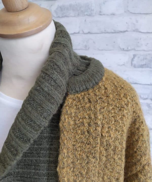 Chaqueta tricot doble solapa singular barcelona detalle e1666106960639