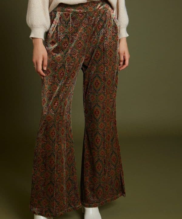 Pantalon Meisie estampado velvet M05P67LAU03 e1665004513579