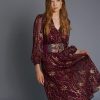 Vestido Meisie gasa estampado M05V113MIS02 e1664985426587