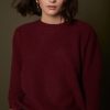 sweater meisie manga francesa granate M72K03RWD1 e1665006998527