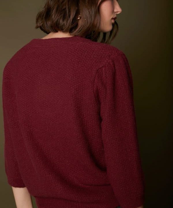 sweater meisie manga francesa granate M72K03RWD4 e1665007020136
