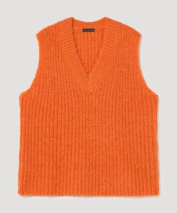 Chaleco punto ovesize Skatie S15 K02AU22 AMBER 1 e1671906082812