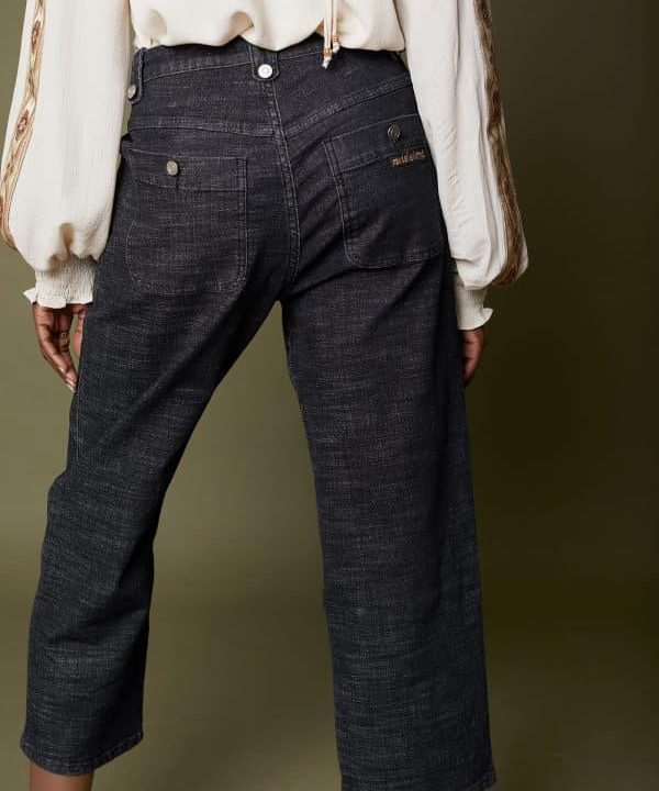 pantalon denim negro MEISIE M05P47AU21BLK6 e1671901766203