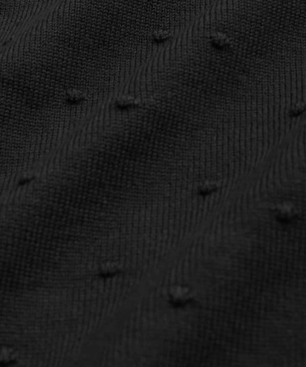 Cardigan plumetti negro king louie algodon organico e1673851247497