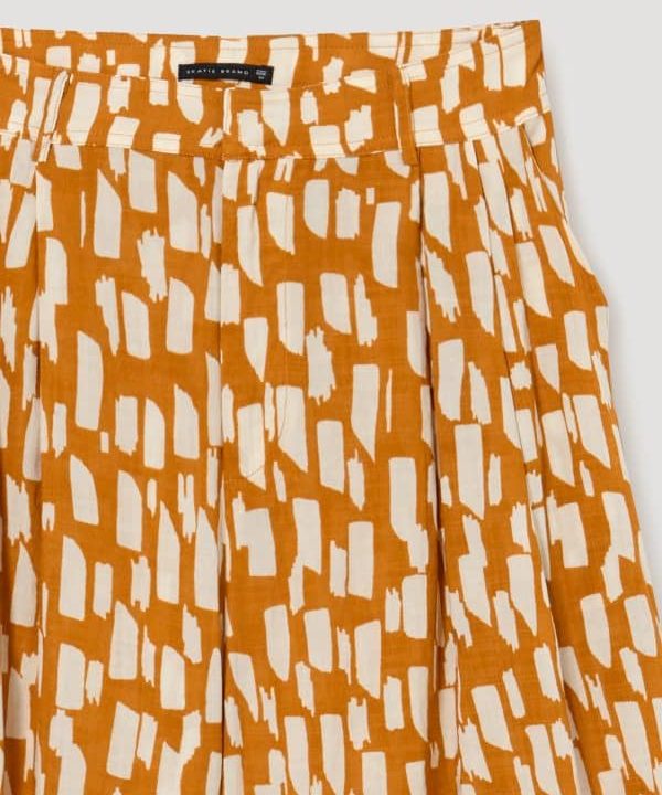 Skatie pantalon algodon estampado S05 P78SS23 HONEY 5 e1677424067483