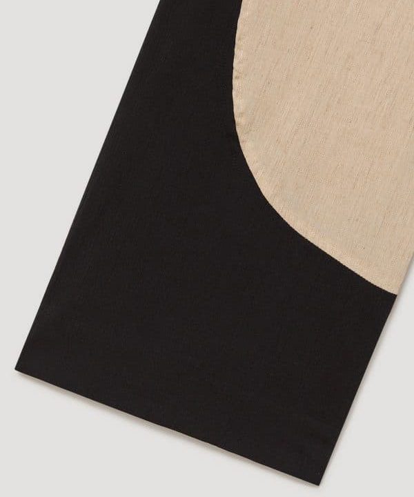 Skatie pantalon palazzo bajo bicolor S05 P75SS23 BLACK 4 e1677423767446