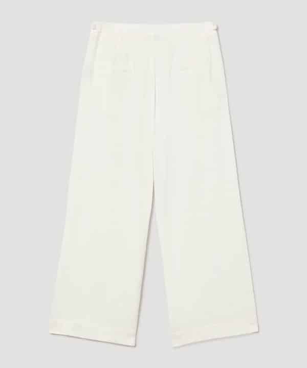 Skatie pantalon sastre lino blanco S05 P68SS23 WHITE 2 e1683735972630