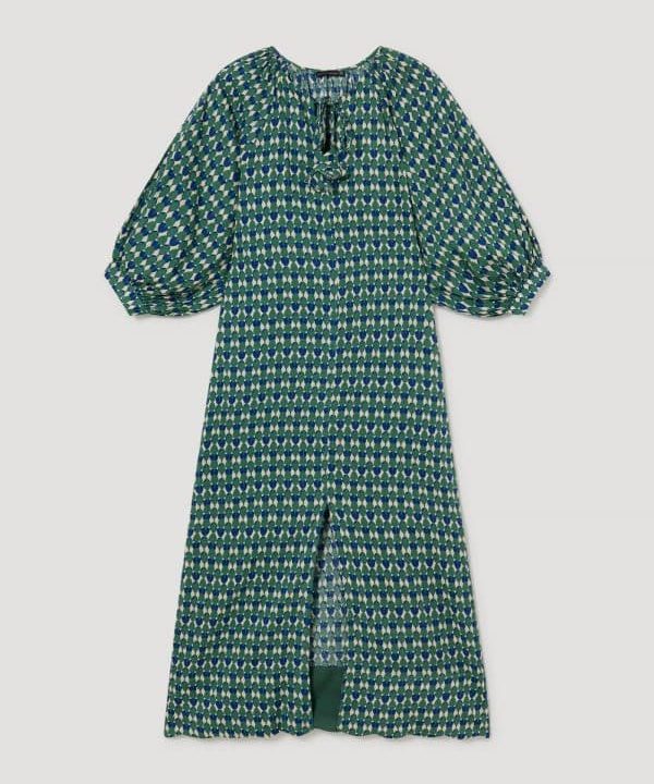 Skatie vestido largo azul verde S50 V08SS23 AGATHA 1 e1677436560316