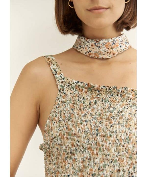 vestido padina mus bombon flores naranjas 1 e1676844372640
