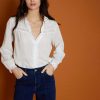 Blusa meisie algodon blondas blanca manga larga M04B81 W 1 l e1678042902316