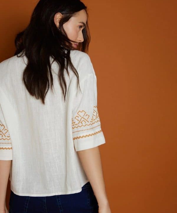 Blusa meisie bordada manga corta blanca M04B73 THN 4adl e1678041633314