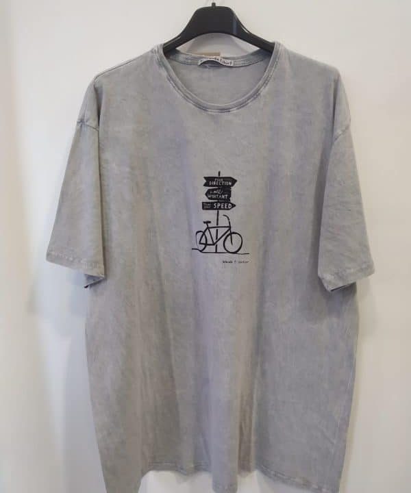 Camiseta hombre manga corta algodon organico wanda tshirt your direction gris e1678827625729