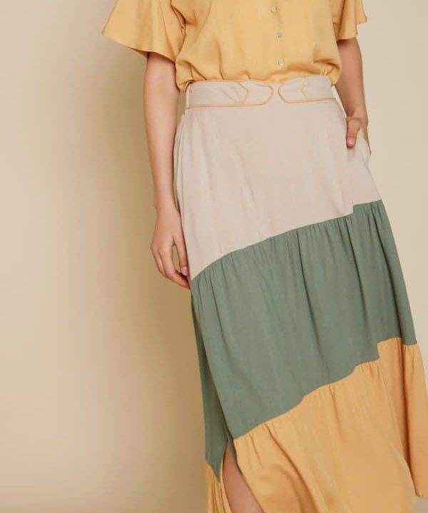 Falda meisie viscosa block color M05F57 MAT 5adl e1678045884355