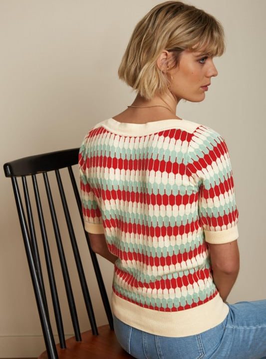 Jersey king louie espana boatneck top marsh 3213 07863072 4