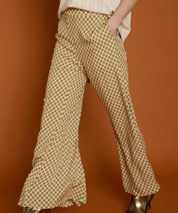 Pantalon meisie viscosa flare M05P77 THN 2 e1678311235858