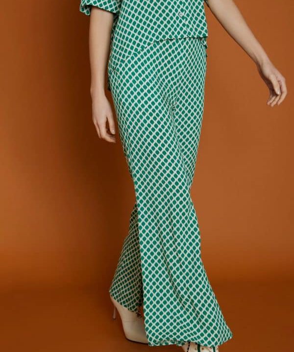 Pantalon meisie viscosa flare M05P77 WRY 2 e1678311283389