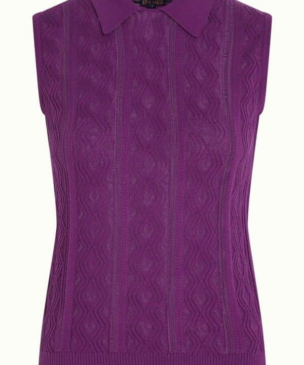 Top King Louie Espana collar herrero malva 7009 07855507 5 scaled e1677955288926