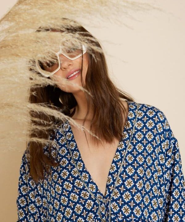 Vestido meisie estampado viscosa azul manga larga M21V19 FRM 6adl e1678045363616