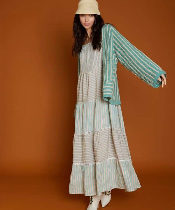 Vestido meisie patchwork rayas plumeti M27V05 WRY 2 e1678316635134