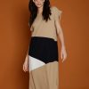 Vestido meisie punto block color M02V12 ALM 2 e1678301841897