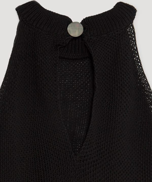 Top cuello halter Skatie negro S41 K13SS23 BLACK 4 e1681393402539