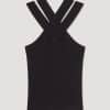 Top halter cruzado skatie negro S56 K17SS23 BLACK 1 e1681394222276