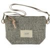 Bolso bandolera rinonera Clover bcn leduc white black