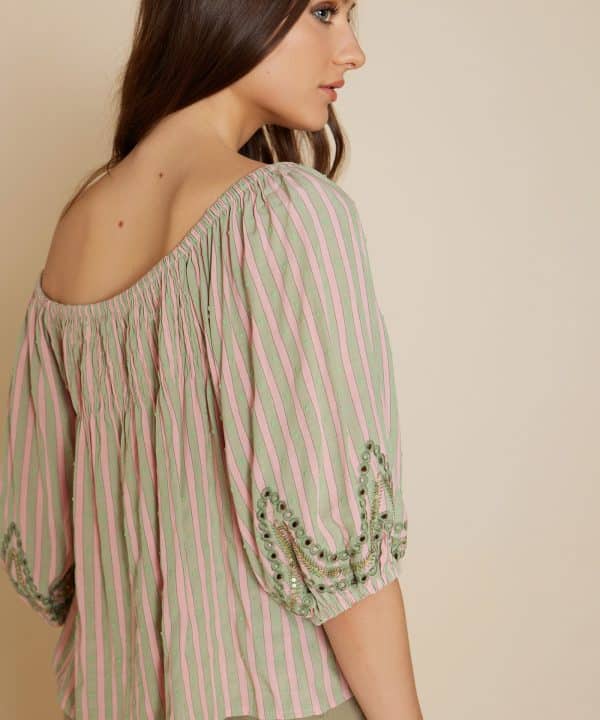 Blusa rayas plumeti meisie M04B82 MAT 4 e1686163548132