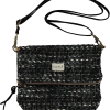 Bolso pequeño CLOVER Adela chispeado negro