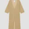 Cardigan largo Skatie S04 K11SS23 SAND 1 e1686230598828