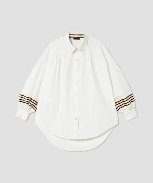 Blusa skatie popelin oversize S79 B01AW23 WHITE 1 e1695319456219