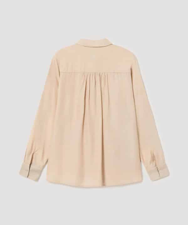 Camisa skatie basica botonadura doble cruda S02 B03AW23 CLAY 2 e1695243046596