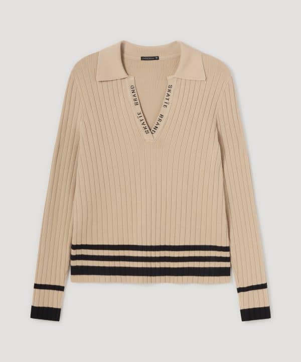 Jersey skatie franja contraste S54 K12AW23 CLAY 1 e1695315807797