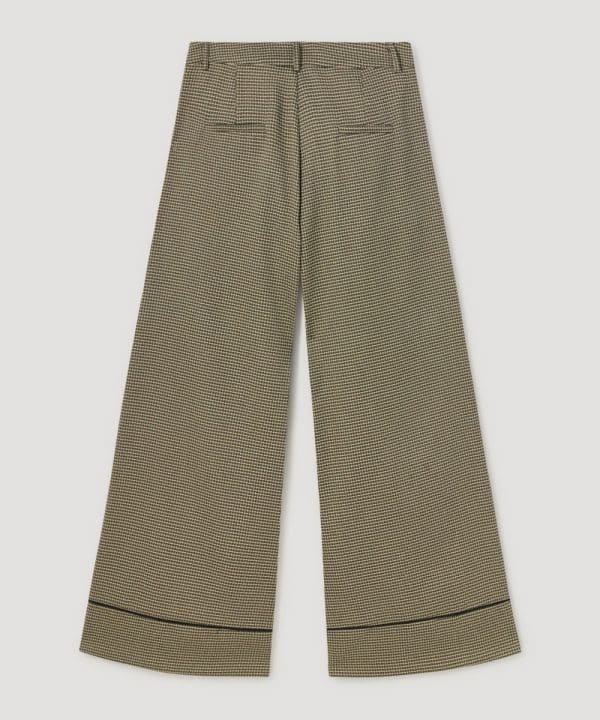 Pantalon palazzo skatie tejido tweed S05 P88AW23 MOSS 2adl e1695301184787