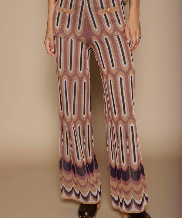 Pantalon punto meisie estampado retro M90P01 HBS 4 e1695217426421