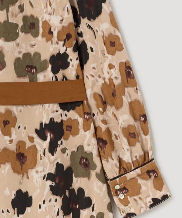 Vestido skatie estampado escote cruzado S05 V81AW23 MOSS 4 e1695304539321