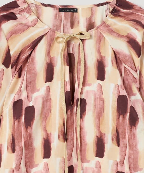 blusa skatie estampada satinada S05 B76AW23 BLUSH 3 e1695246073866