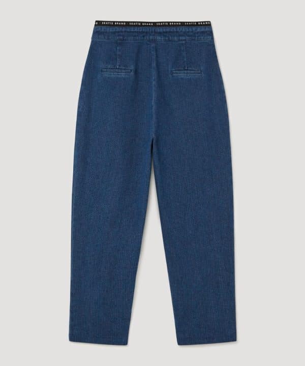 pantalon denim skatie textura jaquard azul S05 P86AW23 NAVY 2adl e1695300042112
