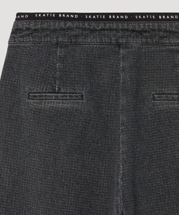 pantalon denim skatie textura jaquard negro S05 P86AW23 EBONY 4adl e1695300072609