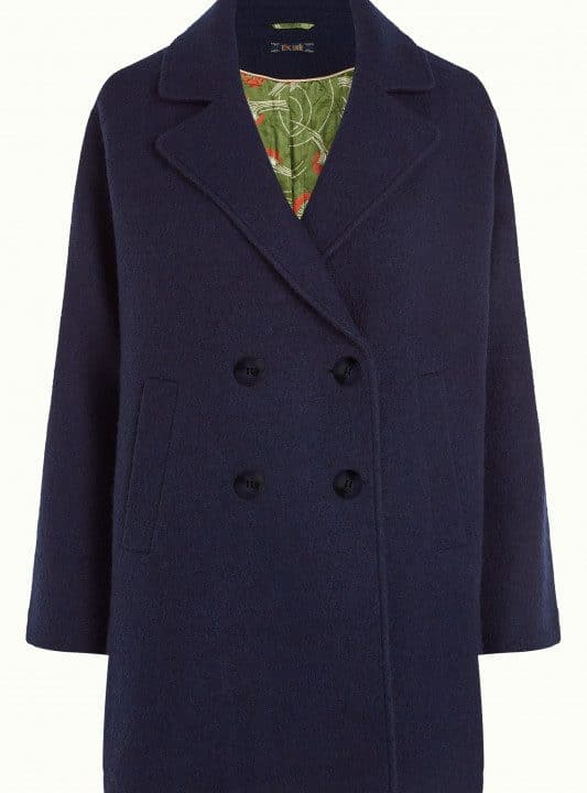 Abrigo chaqueta Amelie Kennedy king louie azul 8709 08304401 5