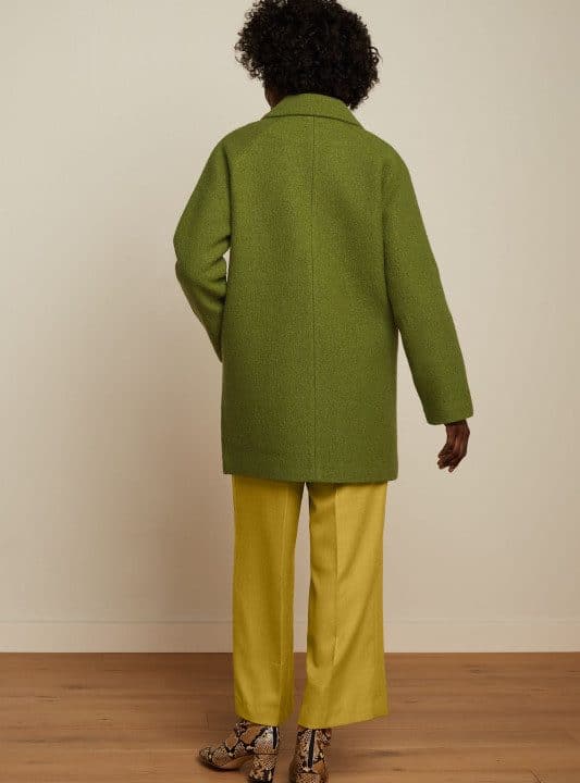 Abrigo chaqueta Amelie Kennedy king louie verde 2789 08304253 3