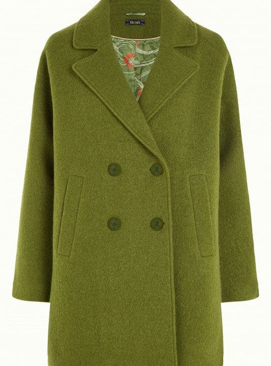 Abrigo chaqueta Amelie Kennedy king louie verde 9304 08304253 5
