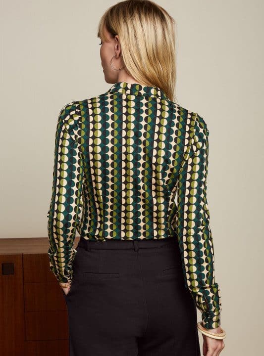 Blusa Quincy King Louie vintage retro 4964 08503200 4