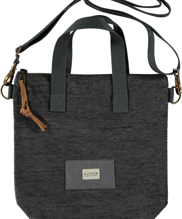 Bolso Montse bandolera Clover bcn LETUR GRAY e1698130146288