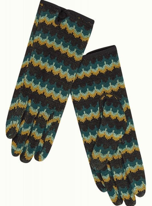 Guantes vintage retro king louie Zig Zag 5871 08232200 5