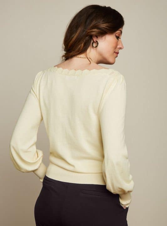 Jersey Audrey Bell Club King Louie crema 9492 08187072 4