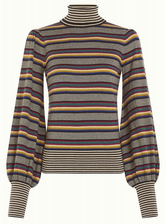 Jersey rayas cuello alto maya sixties stripe king louie 2022 08212001 5
