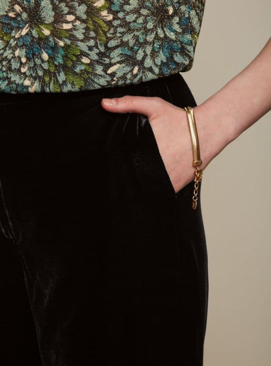 Pantalon terciopelo negro ethel Gamine King louie 9231 08464001 1